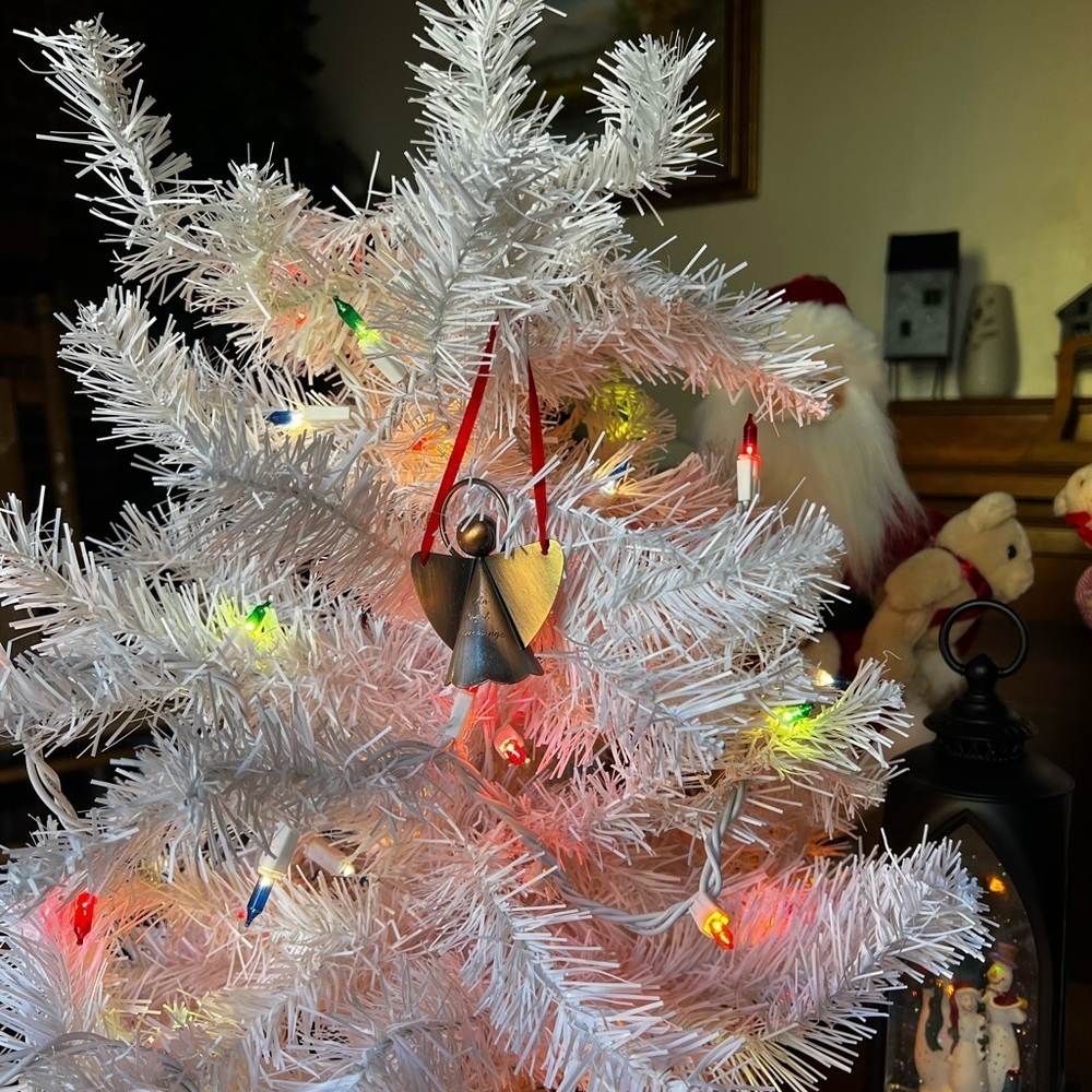 ❤️ Vintage 1989 An Angel Gets His Wings Christmas Ornament